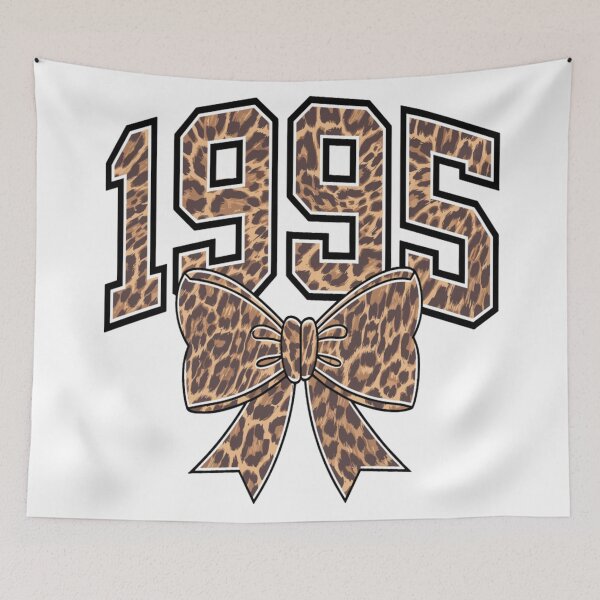 Item preview, 1995 Birth Year 30th Birthday Leopard Print Bow designed and sold by KitonicTees.