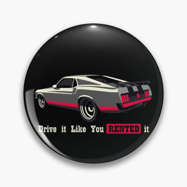 Item preview, Bullitt Mustang – Iconic Vintage Muscle Car Drive it like rented designed and sold by Rifart Shop.