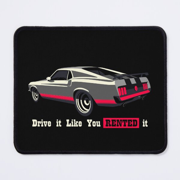 Item preview, Bullitt Mustang – Iconic Vintage Muscle Car Drive it like rented designed and sold by Rifart Shop.