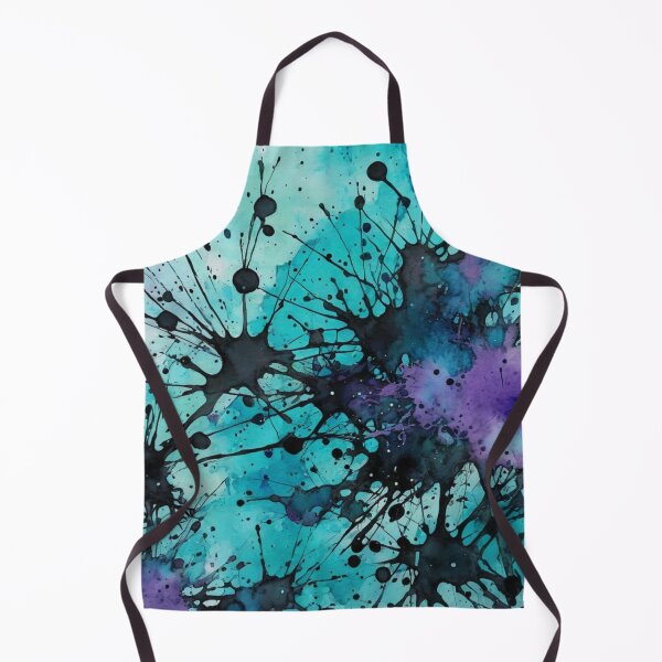 Item preview, Blue And Purple Ink Splatters designed and sold by Gabriela McDaniel.
