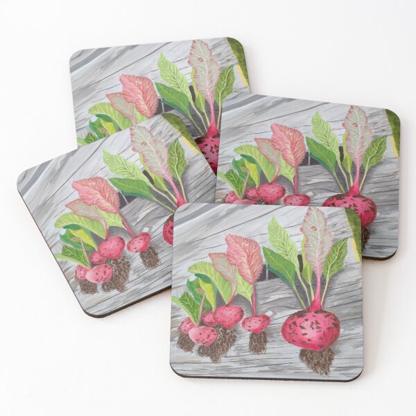 Item preview, Radishes on a Pallet designed and sold by DoodleArtsShop.