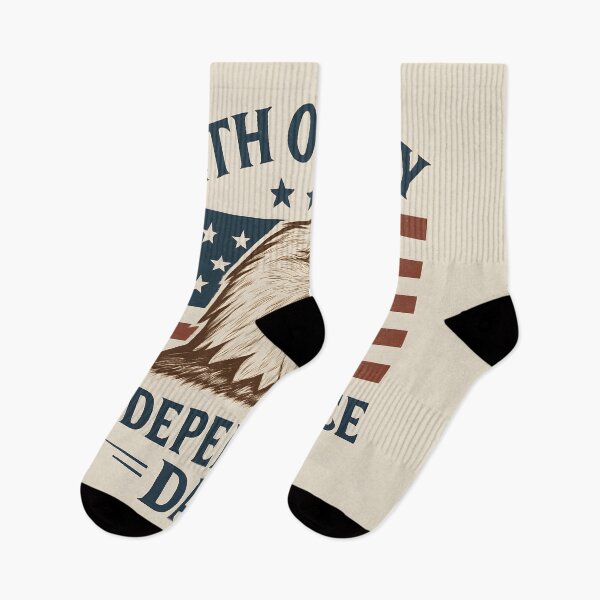Item preview, Majestic Eagle – Vintage 4th of July Design designed and sold by SkunkDesigns.