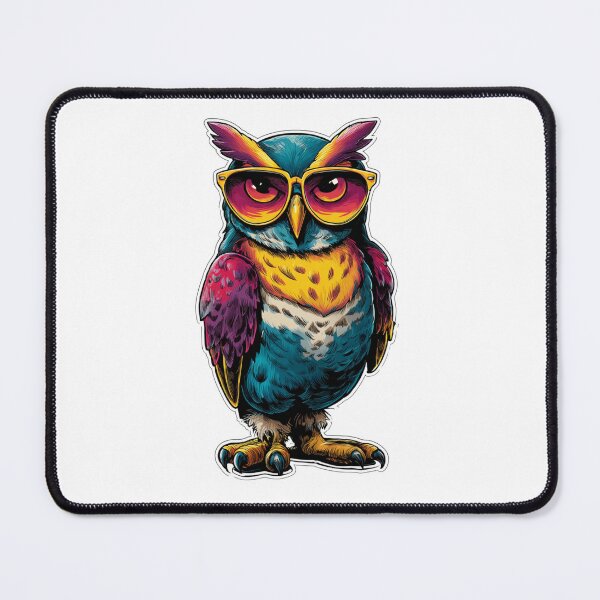 Item preview, Cool Owl Vibes – Retro Sunglasses Style designed and sold by MelaDizayn.
