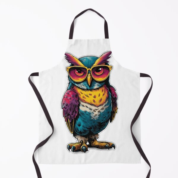 Item preview, Cool Owl Vibes – Retro Sunglasses Style designed and sold by MelaDizayn.