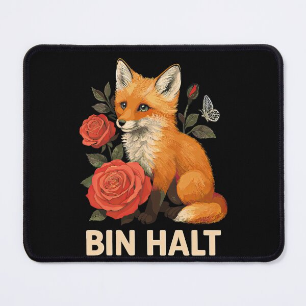 Item preview, I'm just a fox – Elegant Fox & Rose Design designed and sold by Daagath.