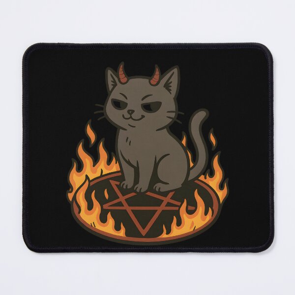 Item preview, Sympathy for the Devil’s Cat designed and sold by Uglyandcute.