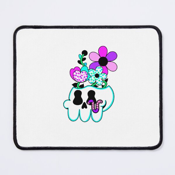 Item preview, Wormy Skull designed and sold by LiminalMoonArt.