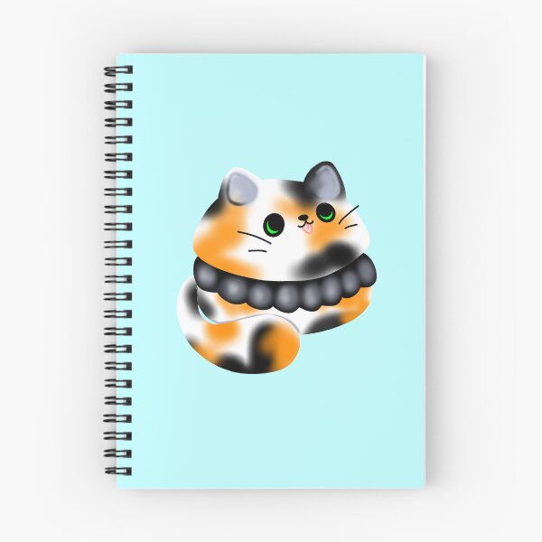 Item preview, small macaron cake in the shape of a lucky cat with green eyes and a hanging tongue, in the colors orange, white and black designed and sold by katecheerycake.