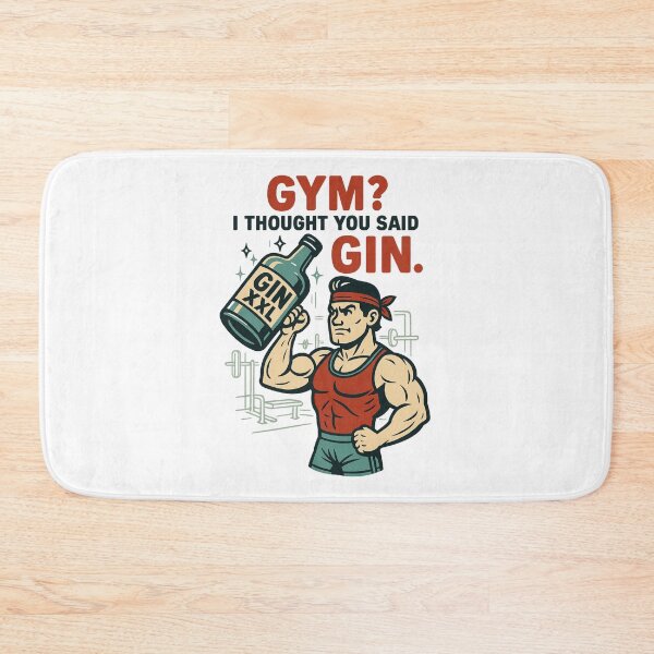 Item preview, Gym? I Thought You Said Gin. designed and sold by SGMark.