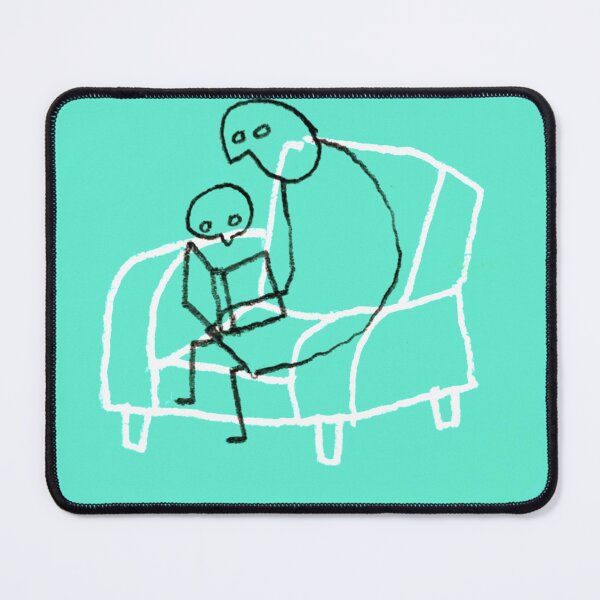 Item preview, Father and son reading a book designed and sold by Joana Toste.
