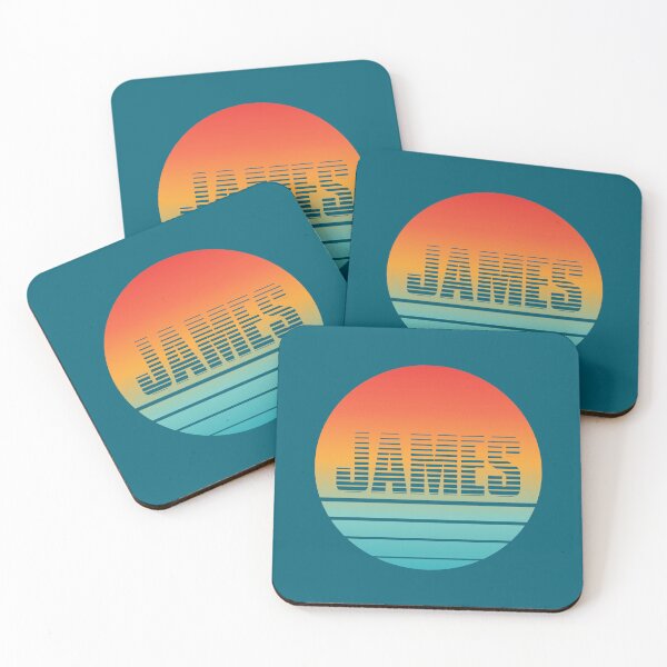 Item preview, James | Retro Sun | For Your Name designed and sold by YvaineDesign.