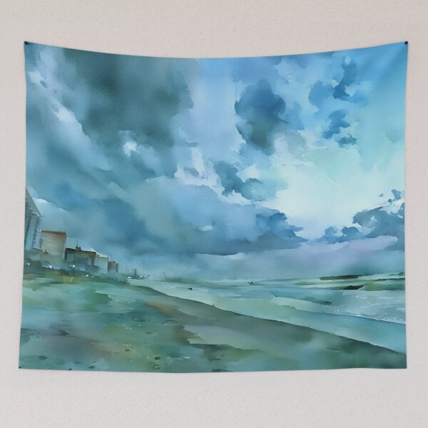 Item preview, Casinos Under the Clouds designed and sold by RCWatercolours.