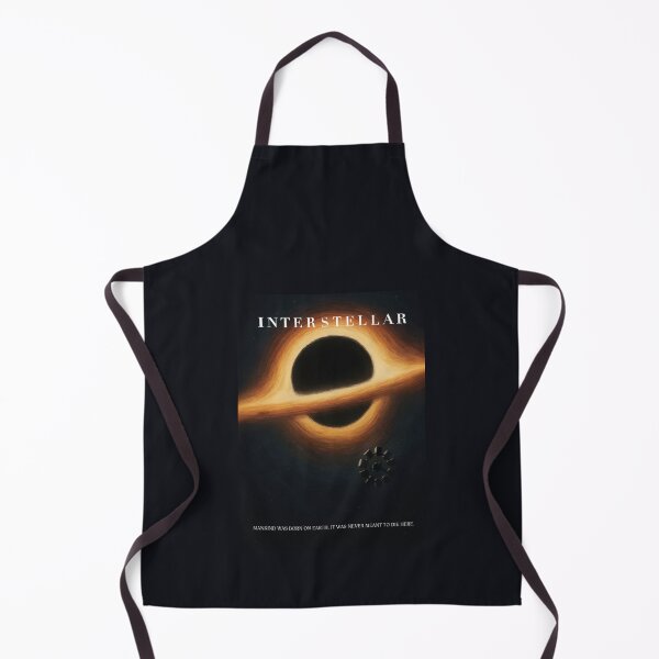 Item preview, Interstellar Black Hole Poster Fan Art designed and sold by Enea Kelo.