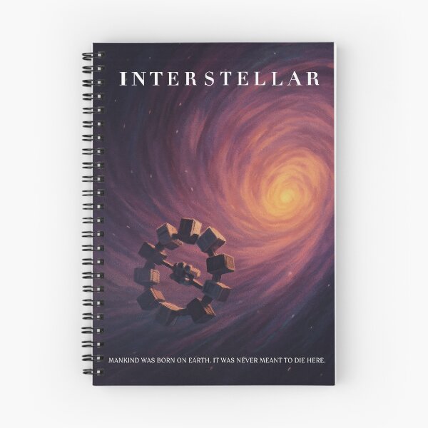 Item preview, Interstellar Black Hole Poster Fan Art designed and sold by Enea Kelo.