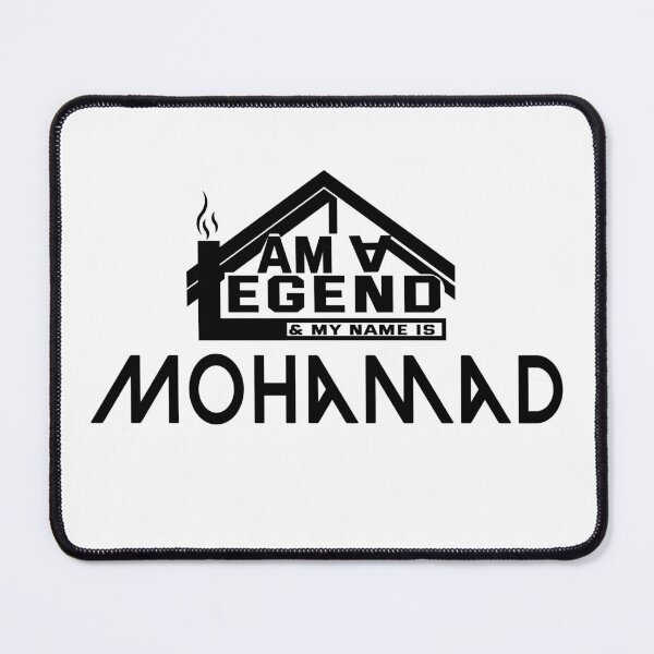 Item preview, I am a Legend & My Name Is Mohamad (I am Legendary) design designed and sold by koreatvtea.