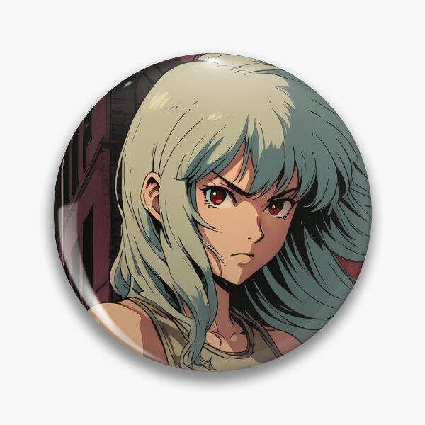 Item preview, Girl with white hair on the street at night 2 designed and sold by BOZGO.