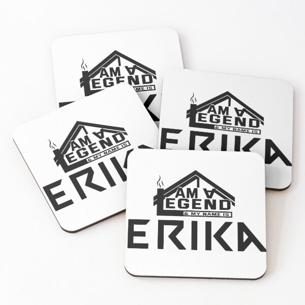Item preview, I am a Legend & My Name Is Erika (I am Legendary) designed and sold by koreatvtea.