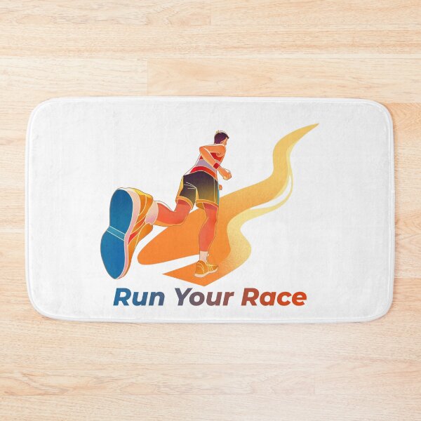 Item preview, "run your race" designed and sold by Soukito.