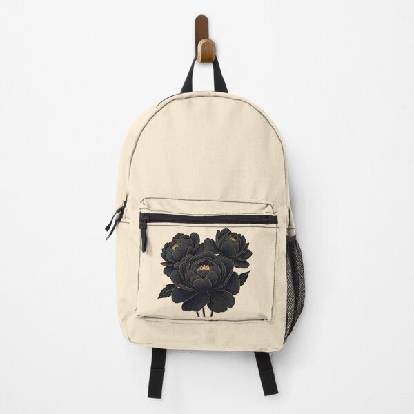 Item preview, Black peonies designed and sold by PrintLabStudio.