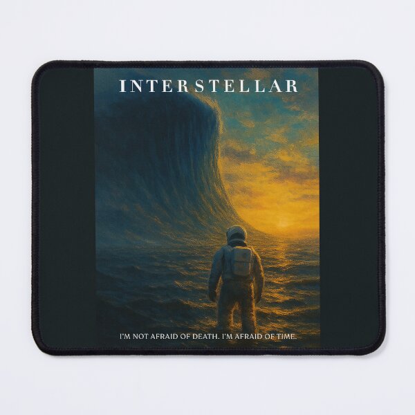 Item preview, Interstellar Wave Scene Poster Fan Art designed and sold by Enea Kelo.