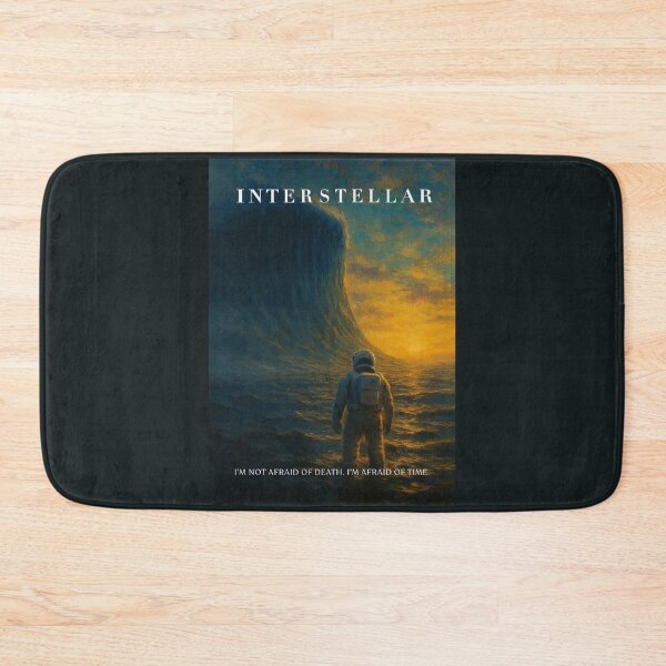 Item preview, Interstellar Wave Scene Poster Fan Art designed and sold by Enea Kelo.