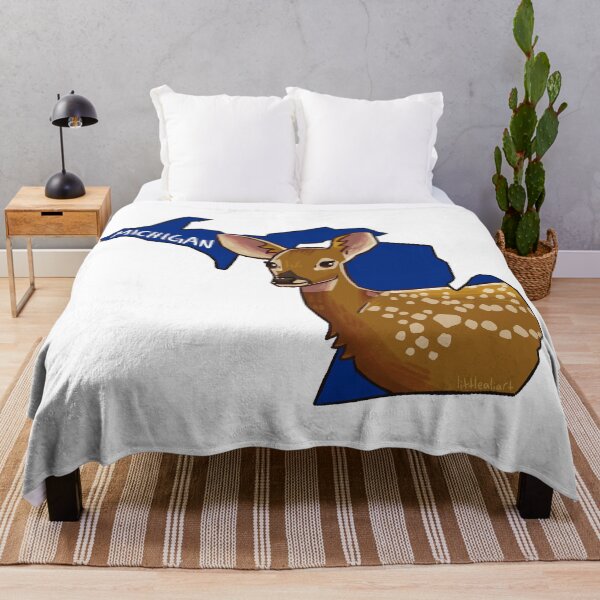 Item preview, Michigan State Mammal - White-Tailed Deer designed and sold by littlealiart.