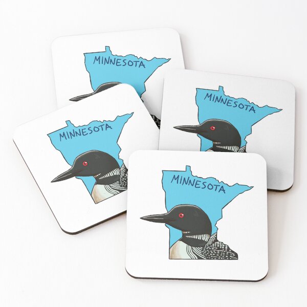 Item preview, Minnesota State Bird - Common Loon designed and sold by littlealiart.