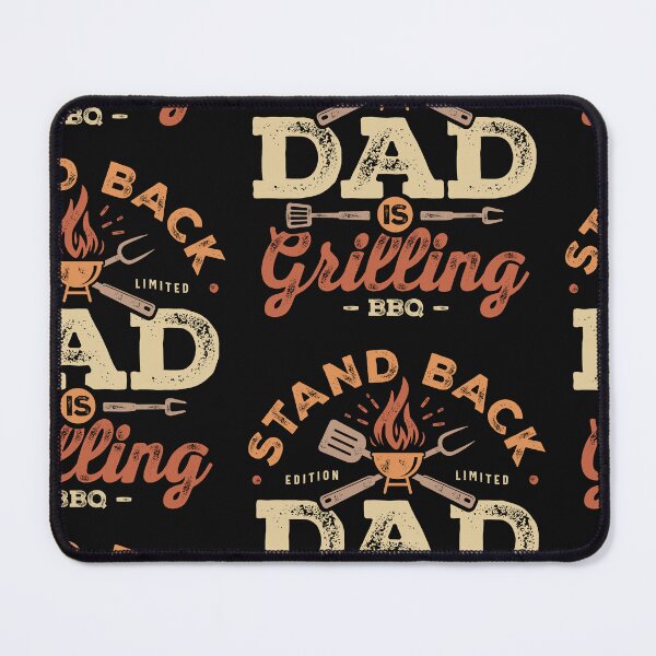Item preview, Stand Back Dad Is Grillin' Funny BBQ Grilling Dad designed and sold by cidolopez.