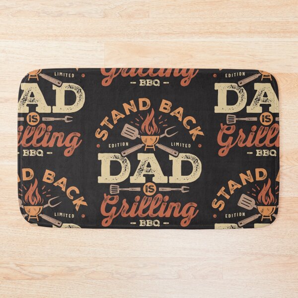 Item preview, Stand Back Dad Is Grillin' Funny BBQ Grilling Dad designed and sold by cidolopez.