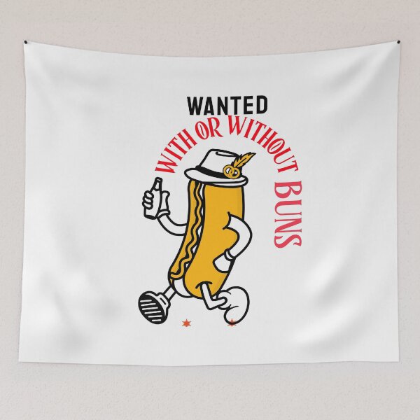 Item preview, WANTED HOTDOG designed and sold by EdgeBoss.