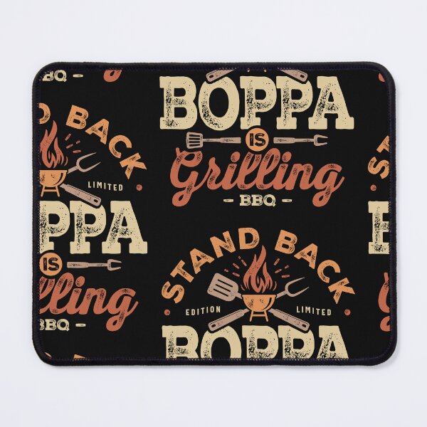 Item preview, Stand Back Boppa Is Grillin' Funny BBQ Grilling Boppa designed and sold by cidolopez.