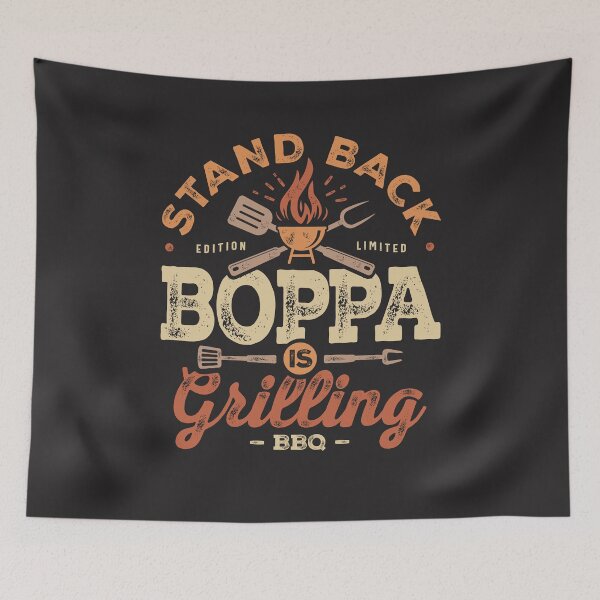 Item preview, Stand Back Boppa Is Grillin' Funny BBQ Grilling Boppa designed and sold by cidolopez.
