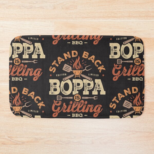Item preview, Stand Back Boppa Is Grillin' Funny BBQ Grilling Boppa designed and sold by cidolopez.
