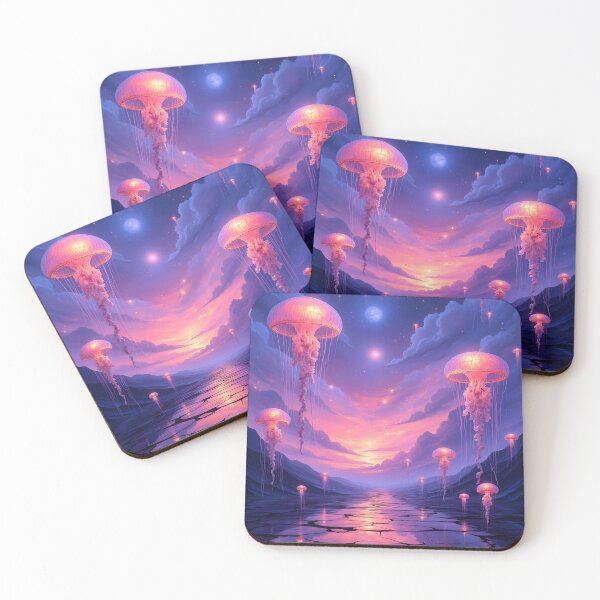 Item preview, Celestial Jellyfish Ascendance designed and sold by oanaunciuleanu.