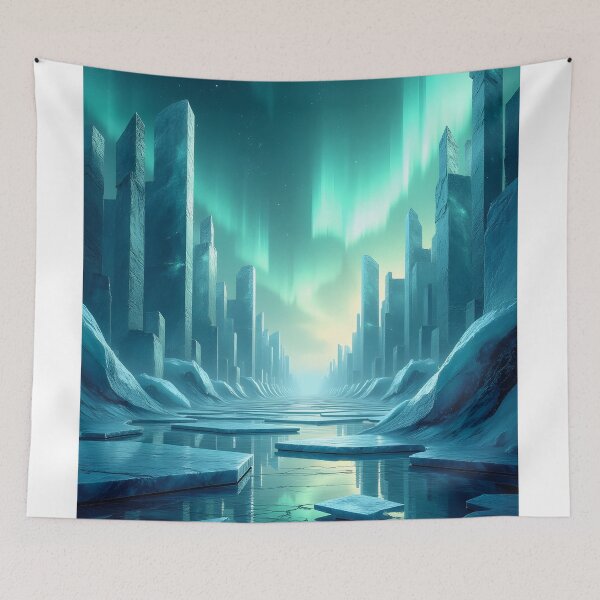 Item preview, Frozen Cathedral of Light designed and sold by oanaunciuleanu.