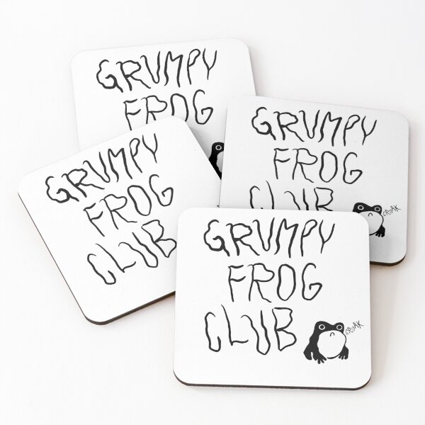 Item preview, Grumpy Frog Club designed and sold by OkiDokiDesign.