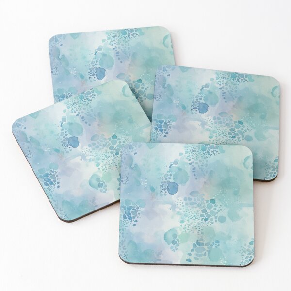 Item preview, Ocean Abstract Aqua designed and sold by ChicLilyShop.