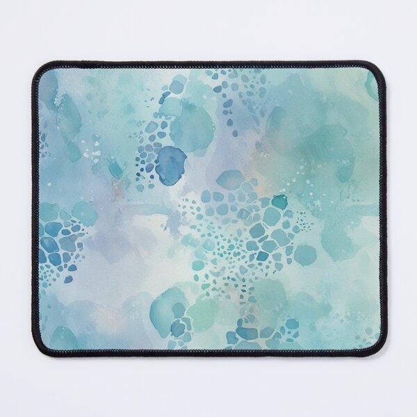 Item preview, Ocean Abstract Aqua designed and sold by ChicLilyShop.