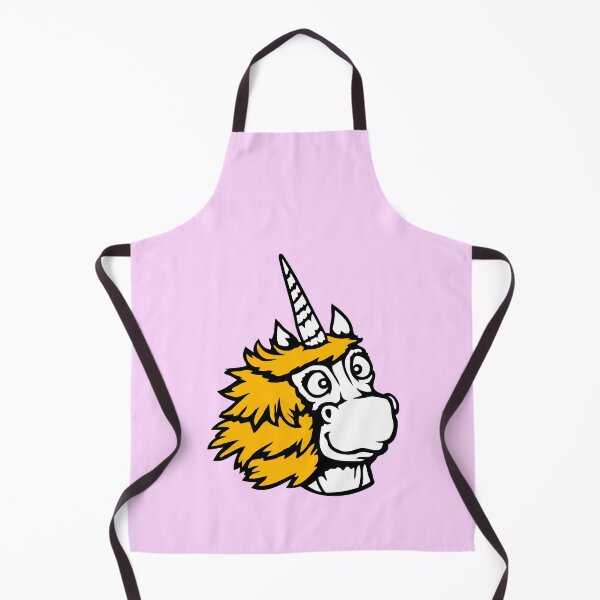 Item preview, Unicorn Happy Smiling Face Long Hair Cute Comic designed and sold by shirt-o-mat.