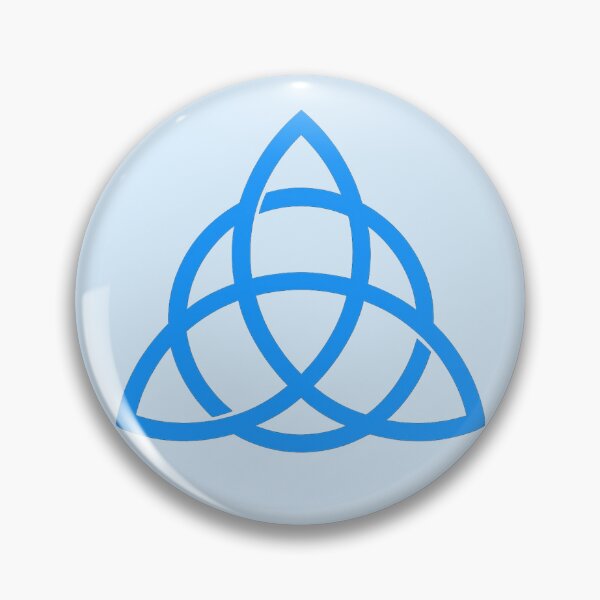 Item preview, Blue Triquetra designed and sold by Jennifer Chiera.