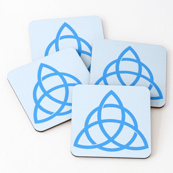 Item preview, Blue Triquetra designed and sold by Jennifer Chiera.
