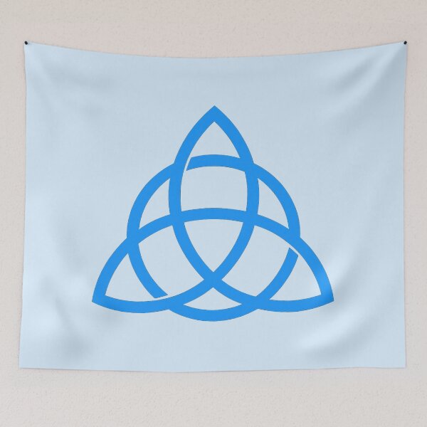 Item preview, Blue Triquetra designed and sold by Jennifer Chiera.