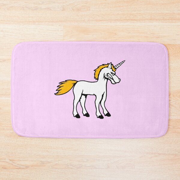 Item preview, Unicorn Angry Bad Mad Mood Attacking Teeth Grinding Evil designed and sold by shirt-o-mat.