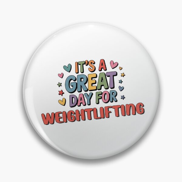 Item preview, It's a Great Day for Weightlifting - Funny Weightlifting Lover designed and sold by Watsonarts.