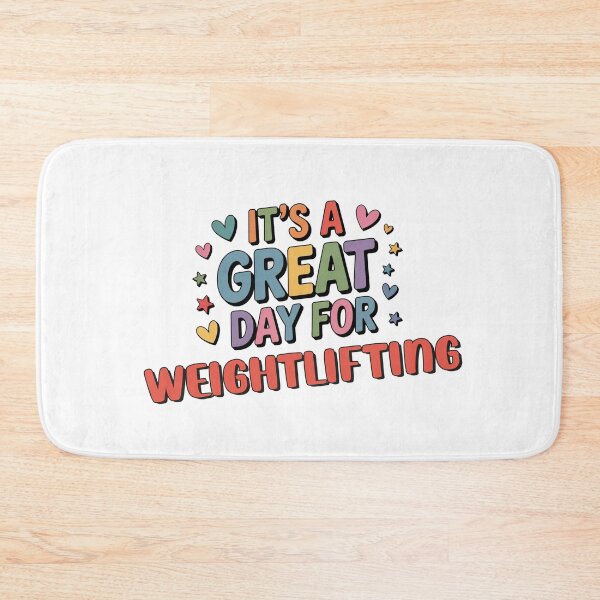 Item preview, It's a Great Day for Weightlifting - Funny Weightlifting Lover designed and sold by Watsonarts.