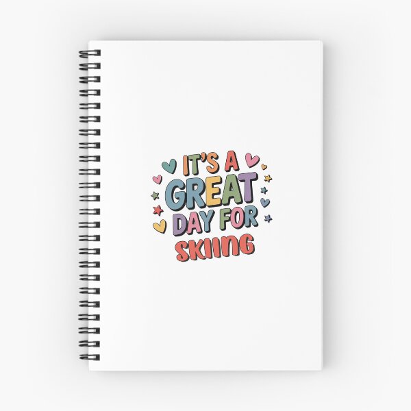 Item preview, It's a Great Day for Skiing - Funny Skiing Lover designed and sold by Watsonarts.