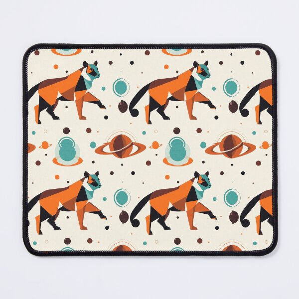 Item preview, Lion Roar – Planetary Cubist Pattern designed and sold by YvaineDesign.