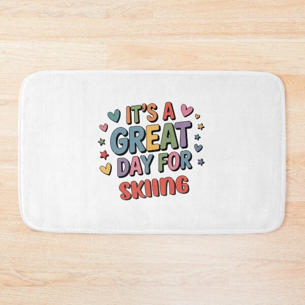 Item preview, It's a Great Day for Skiing - Funny Skiing Lover designed and sold by Watsonarts.
