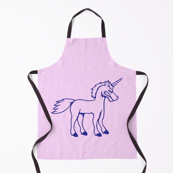 Item preview, Unicorn Angry Bad Mad Mood Attacking Teeth Grinding Evil designed and sold by shirt-o-mat.