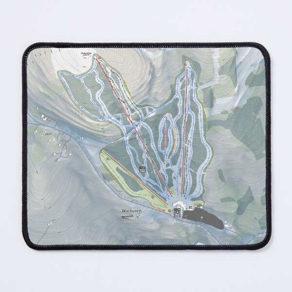 Item preview, Wachusett Resort Trail Map designed and sold by Mapsynergy.